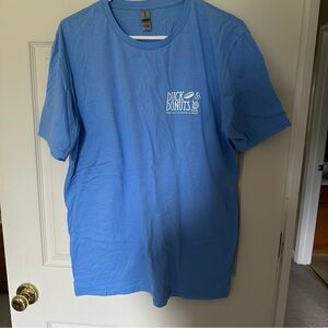 Duck donuts my happy place Blue T-Shirt